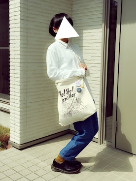 「MASH（マッシュ）のアイテム」を使った、💭さん（レディース・155cm）の春コーディネート