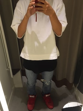「EWING（ユーイング）のアイテム」を使った、yoshiさん（メンズ・180cm）の秋コーディネート