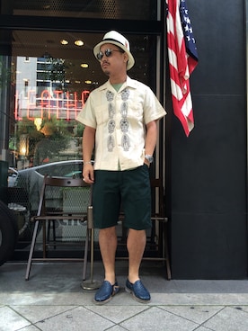 wakiさん（メンズ・165cm）の夏コーディネート