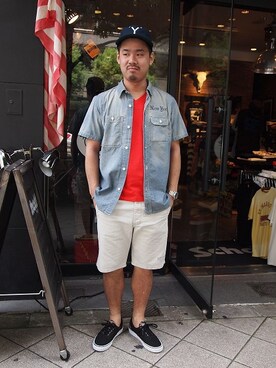 wakiさん（メンズ・165cm）の夏コーディネート