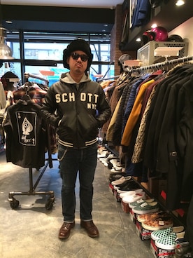 wakiさん（メンズ・165cm）の冬コーディネート