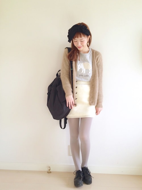 山口真帆さんのコーディネート
