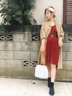 山口真帆さんのコーディネート