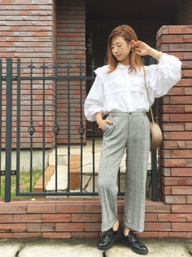 山口真帆さんのコーディネート