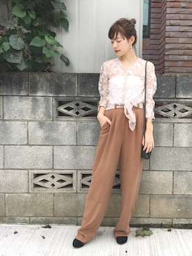 山口真帆さんのコーディネート