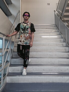 「CONVERSE（コンバース）のCONVERSE コンバース ジャック パーセル / JACK PURCEL（スニーカー）」を使った、Masa Inagakiさん（メンズ・165cm）の春コーディネート