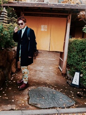 Masa Inagakiさん（メンズ・166cm）の秋コーディネート