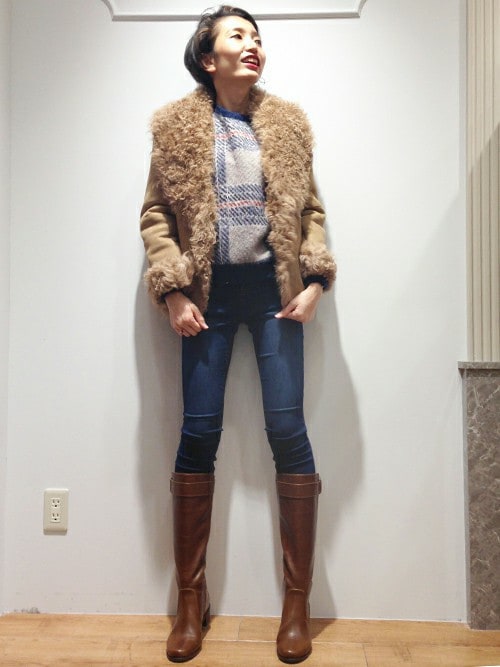 Coidy Soareak ルミネ有楽町店 Soareakのブーツを使ったコーディネート Wear