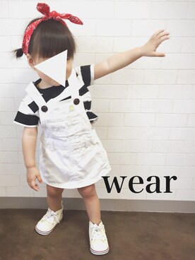 Ｓeｒa◡̈♥︎さん（キッズ・80cm）の夏コーディネート