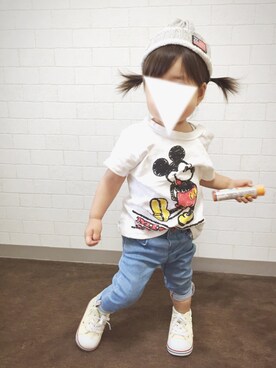 Ｓeｒa◡̈♥︎さん（キッズ・80cm）の夏コーディネート