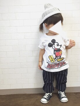 Ｓeｒa◡̈♥︎さん（キッズ・80cm）の夏コーディネート