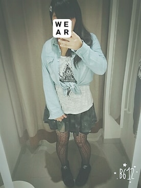 「アイテム（キャミソール）」を使った、Lenaさん（レディース・157cm・10代）の春コーディネート