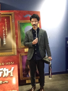 「ベイマックス」｜「アイテム（ジャケット/アウター）」を使った、yasuさん（メンズ・178cm）の冬コーディネート