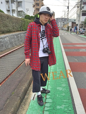 「override 」｜KAROROさん（メンズ・176cm）の冬コーディネート