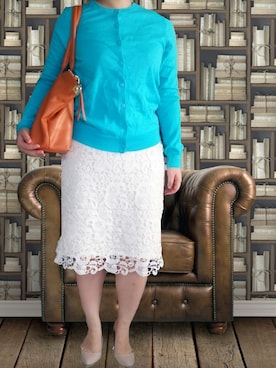 「Hecrou（エクルー）のアイテム」を使った、ひなたさん（レディース・154cm）の冬コーディネート