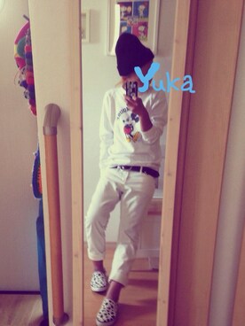 「#ミッキー」｜yuka✩さん（レディース・160cm）の春コーディネート