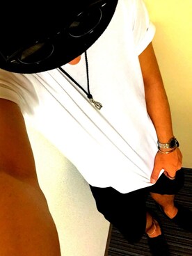 「Levi's（リーバイス）のアイテム（その他）」を使った、Kei Makuさん（メンズ・176cm）の夏コーディネート