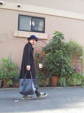 「THREE BLIND MICE（スリーブラインドマイス）のアイテム（パンツ）」を使った、beruf原宿staffさん（メンズ・166cm）の冬コーディネート