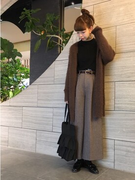 ここさん（レディース・164cm）の秋コーディネート