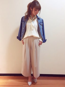 「UNRELISH」｜「アイテム（財布/小物）」を使った、yurikoさん（レディース・153cm）の春コーディネート