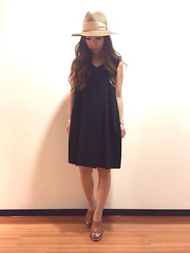 「UNRELISH」｜「アイテム（サロペット/オーバーオール）」を使った、yurikoさん（レディース・153cm）の夏コーディネート