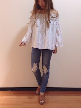 「キャセリーニ」｜yurikoさん（レディース・153cm）の夏コーディネート