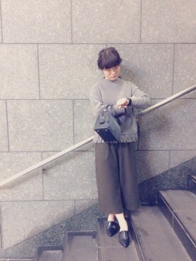 TOMOYOさん（レディース・157cm）の冬コーディネート