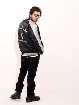 「VIRGOwearworks（ヴァルゴウェアワークス）のアイテム（その他アウター）」を使った、VIZ STORE-TOKYOさん（メンズ・176cm）の秋コーディネート