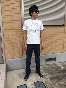 「アイテム（リング）」を使った、satoruさん（メンズ・172cm・30代）の秋コーディネート