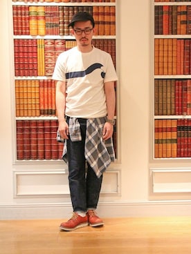 エノ＿エノモトさんのコーディネート