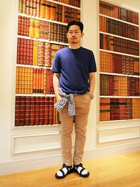 エノ＿エノモトさんのコーディネート