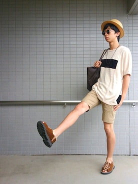 しょたさん（メンズ・173cm）の夏コーディネート