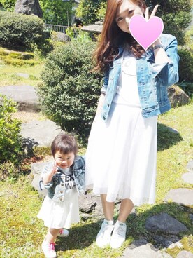 「Hapiness 10（ハピネステン）のアイテム」を使った、yuna♡mamaさん（レディース・163cm）の春コーディネート