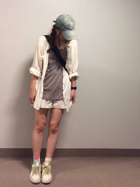 zzzさん（レディース・157cm）の夏コーディネート