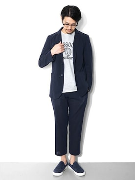 Taniさん（メンズ・172cm）の春コーディネート