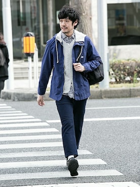 Taniさん（メンズ・172cm）の冬コーディネート