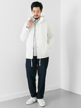 「FORK&SPOON」｜Taniさん（メンズ・172cm）の冬コーディネート