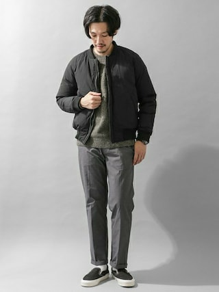 NANGA ナンガ MA-1 ダウンジャケット アーバンリサーチ WINDY URBAN RESEARCH DOORS MENS（アーバンリサーチ ドアーズ メンズ）の