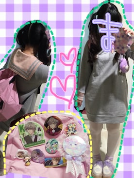 「お買い物」｜「アイテム（その他シューズ）」を使った、（♡）majurin.さん（レディース・151cm）の春コーディネート