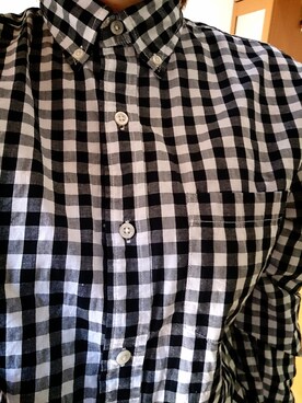 「OLD NAVY(Men's)のアイテム（シャツ/ブラウス、ブラック系）」を使った、Yumeyuaさん（レディース・164cm）の秋コーディネート