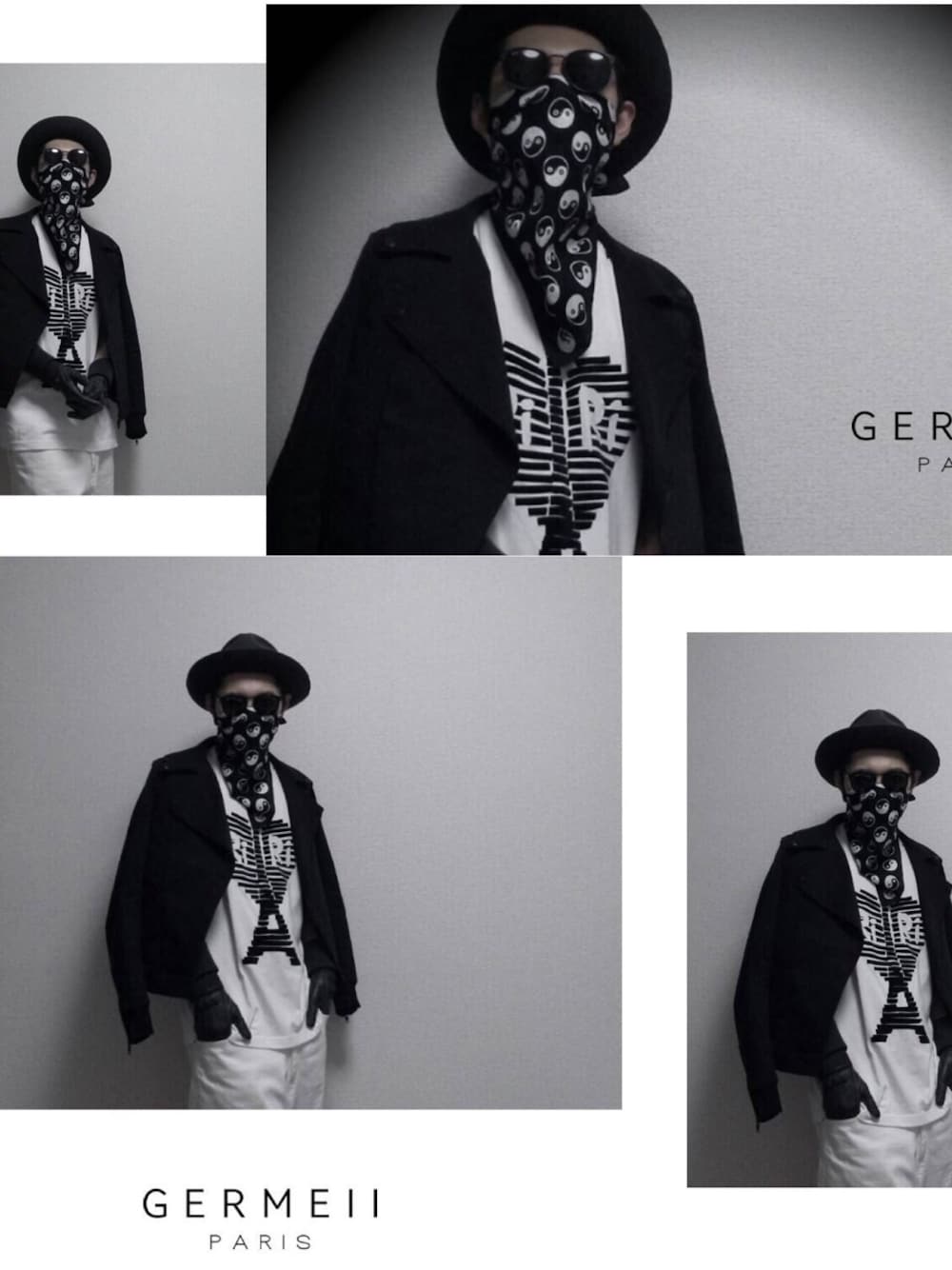 「MUZE」｜「germaiiのアイテム（Tシャツ/カットソー、ホワイト系）」を使った、田中さん（メンズ・187cm）の秋コーディネートの1枚目の写真
