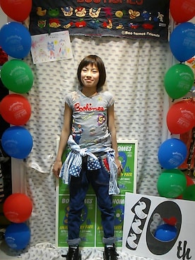 「BOOFOOWOO」｜SORAさん（キッズ・147cm）の春コーディネート