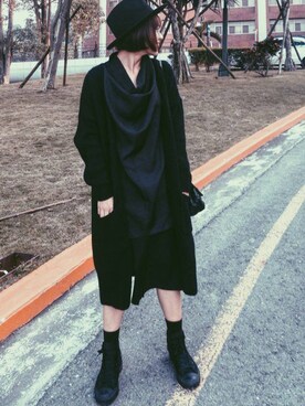 AUROさん（レディース・160cm）の冬コーディネート