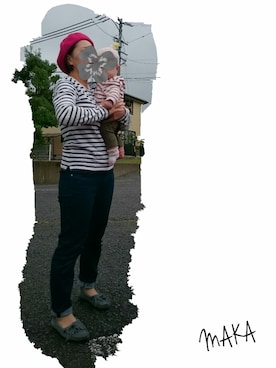 makaさん（レディース・152cm）の秋コーディネート