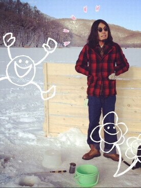 「Danner（ダナー）のアイテム（シューズ）」を使った、HamburgCafeさん（メンズ・179cm）の冬コーディネート