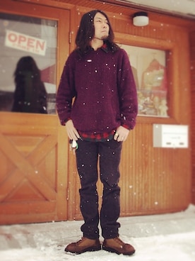 「Danner（ダナー）のアイテム（シューズ）」を使った、HamburgCafeさん（レディース・179cm）の春コーディネート