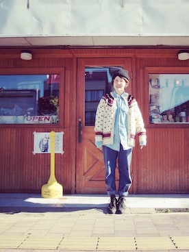 HamburgCafeさん(レディース・159cm)の秋コーディネート