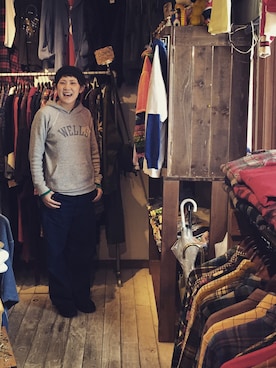 「Champion」｜HamburgCafeさん（レディース・159cm）の冬コーディネート