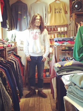 「レッドウィング」｜HamburgCafeさん（メンズ・179cm）の春コーディネート