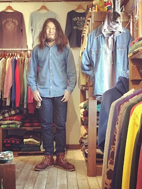 「ラルフローレン」｜HamburgCafeさん（メンズ・179cm）の春コーディネート